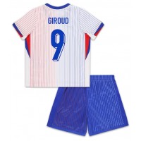 Echipament fotbal Franţa Olivier Giroud #9 Tricou Deplasare European 2024 pentru copii maneca scurta (+ Pantaloni scurti)